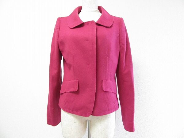 引き締まるピンクが好印象！マダムジョコンダのジャケットを買取しました