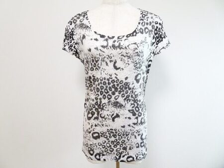 白×黒のクールなレオパード スペッチオのカットソーを買取しました