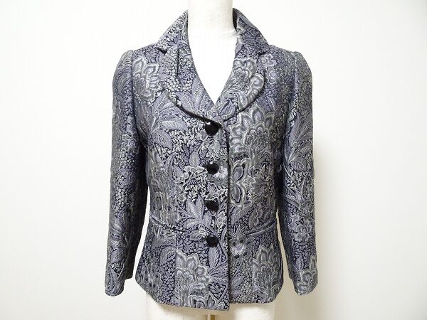 自信をくれる花柄｜ジュンアシダのジャケットを買取しました