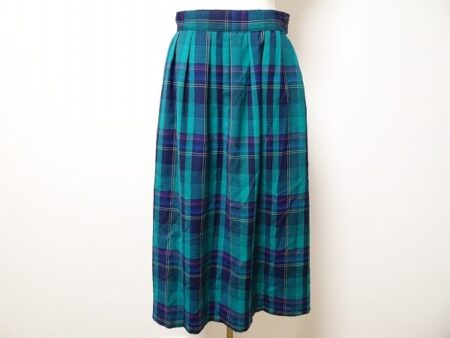 ナチュラルな緑が素敵｜ペンドルトンのスカートを買取しました