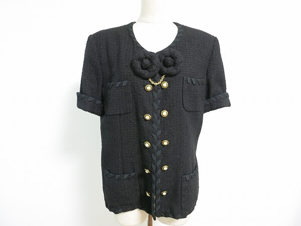 大人可愛いさを発揮｜インゲボルグのツイードジャケットを買取しました