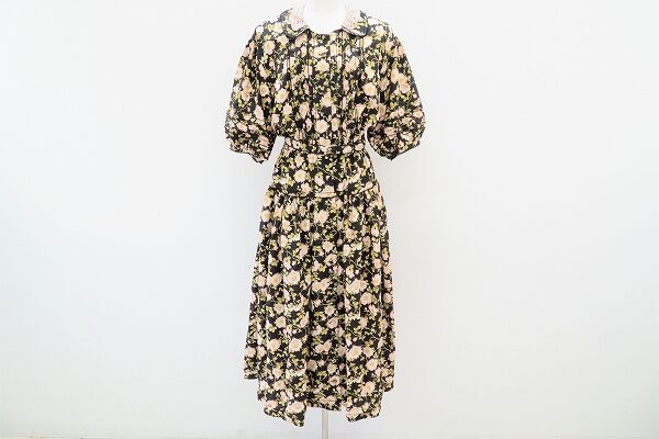 落ち着いたお花柄が可愛い!ピンクハウスのワンピースを買取しました