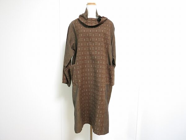こなれたブラウンがおしゃれ！儀右エ門のワンピースを買取しました