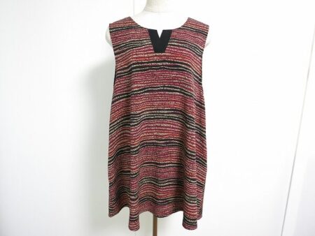 赤×黒の渋い雰囲気に心奪われる｜詩仙堂のチュニックを買取しました