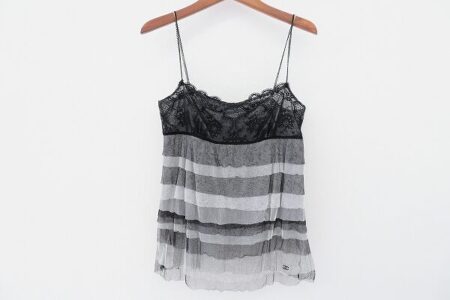 モノトーンのシースルーキャミを買取させて頂きました！シャネル