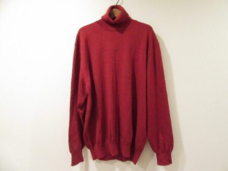 落ち着いた赤が大人男性へ導く｜エルメネジルドゼニアのニットを買取しました