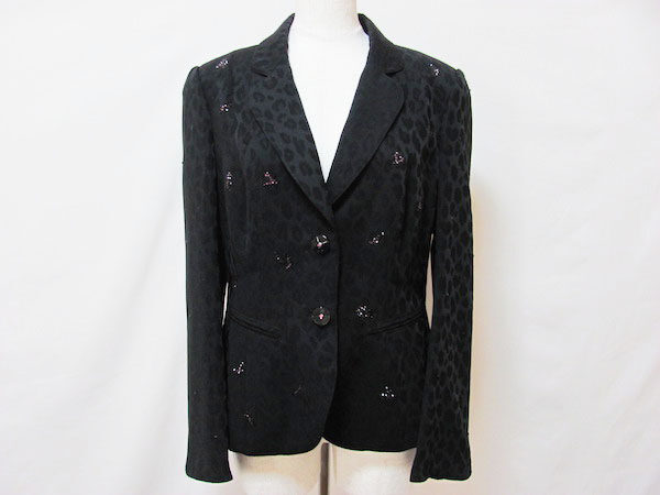 品の良いヒョウ柄が嬉しい|伊太利屋 ジャケットを買取しました