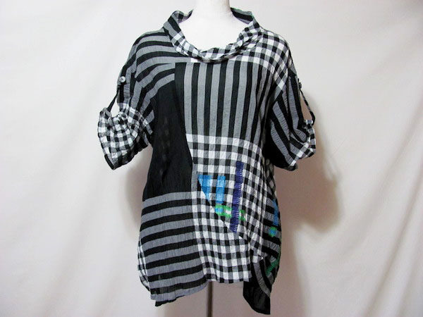 一味違うチェック柄|ジウセンソユニコ カットソーを買取しました