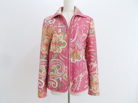 キルティング素材で優し気な印象に｜エトロのジャケットを買取しました