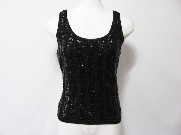 スパンコールが眩しい|エポカのタンクトップを買取しました