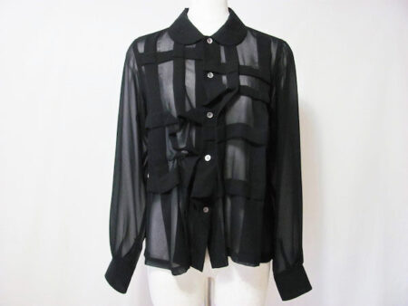 シースルーで軽やかに仕上がる！コムデギャルソンのブラウスを買取しました