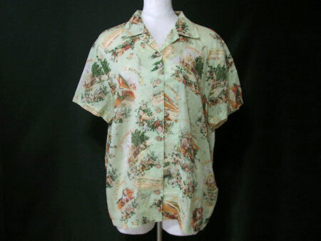 クラシックな柄が上品｜マドモアゼルノンノンのシャツを買取しました