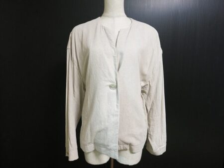 合わせやすい生成りでワードローブにもおすすめ！マリンフランセーズのジャケットを買取しました