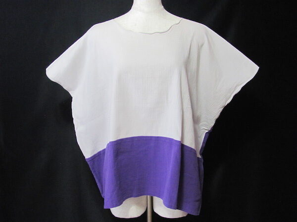 グレーとパープルのレアな組み合わせ|ソウソウのカットソーを買取しました