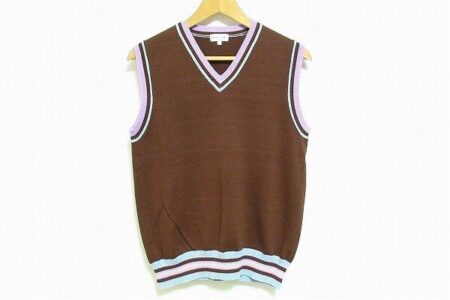 コットン素材が嬉しい｜ポールスミスのベストを買取しました