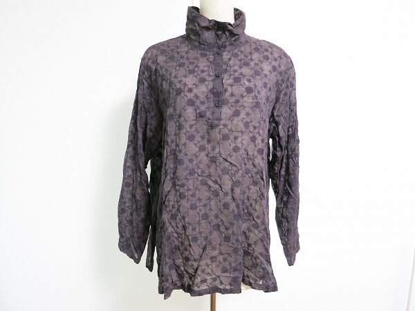 シースルーでスタイリッシュ|群言堂 ブラウスを買取しました