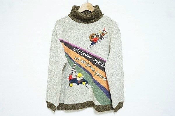 ユニークな絵柄で注目の的｜カステルバジャックのニットを買取しました