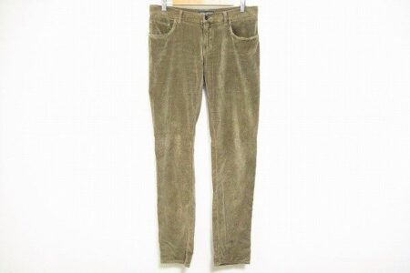 ベロア素材が上質｜ドルチェ＆ガッバーナのパンツを買取しました