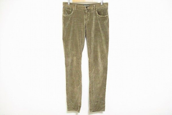 ベロア素材が上質｜ドルチェ＆ガッバーナのパンツを買取しました