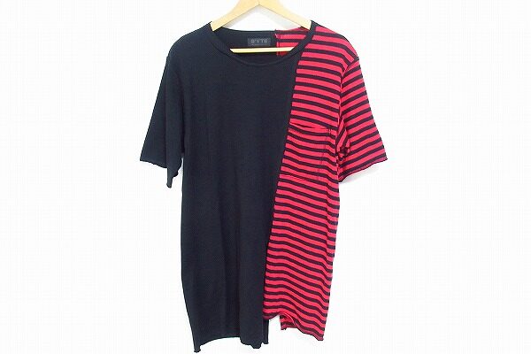 黒×赤のバランスが何ともロック|ヨウジヤマモトのTシャツを買取しました