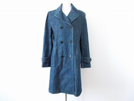 デニム素材が可愛い｜コムデギャルソンのコートを買取しました