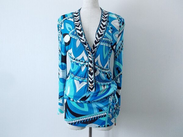 メリハリのある絵柄がポイント｜エミリオプッチのチュニックを買取しました