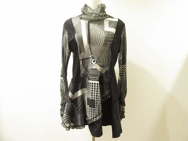 メッシュ素材であか抜ける｜エイココンドウのチュニックを買取しました