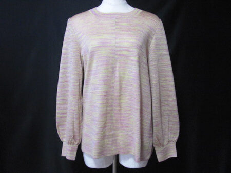 人気のカラー・ピンクの長袖ニットを買取！サイトウトヨコ