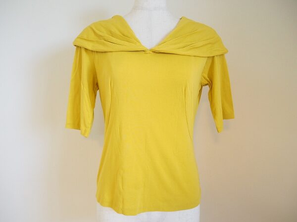 辛子色に心奪われる|シビラのカットソーを買取しました