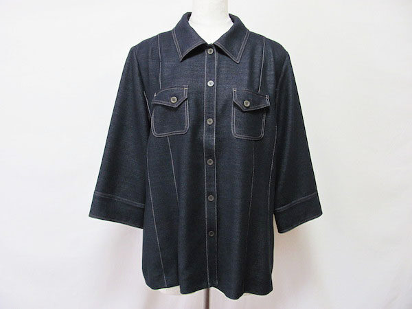 ゆったり着られる｜レリアンのデニム調ジャケットを買取しました