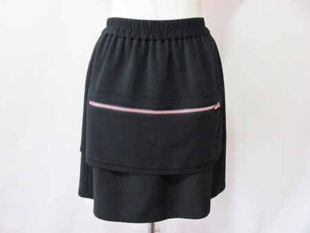 巻きスカート風でシックに|詩仙堂のミニスカートを買取しました