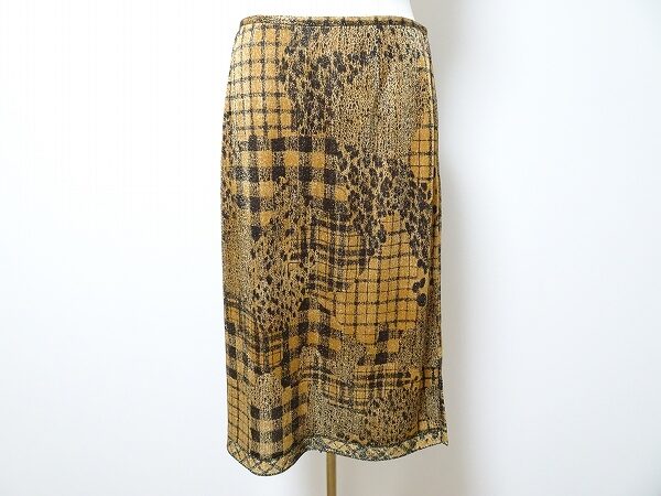 レオナール  スカートを買取しました|高級 ラメが素敵