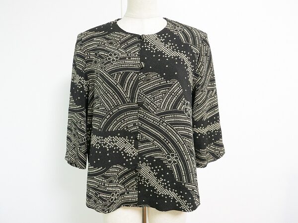 詩仙堂 ジャケットを買取しました|落ちつきある花柄が魅力！