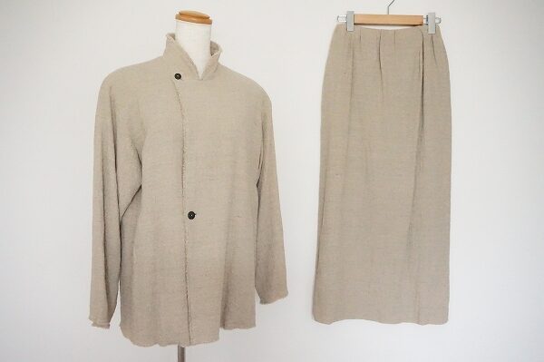 シルク素材が嬉しい｜ヨーガンレールのツーピースを買取しました