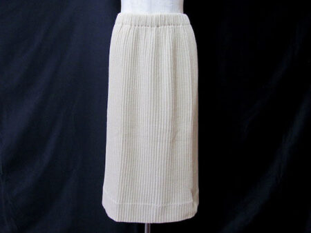 タイトリブスカート・アイボリー！斉藤都世子のアイテムを買取させて頂きました