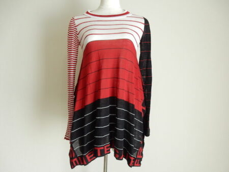 カラフルなボーダーが印象的なソニアリキエルのチュニックを買取しました