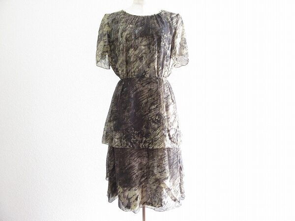 ジュンアシダのシルクワンピを買取させて頂きました