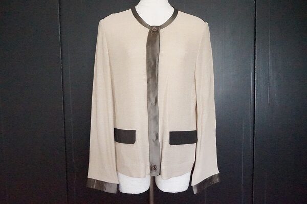 サテン使いが上級|ミラショーンのジャケットを買取しました