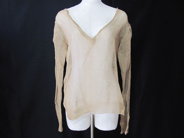 シースルーで軽やかに｜ワイズのカットソーを買取しました