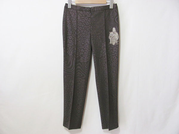 落ち着いたヒョウ柄でシックに！伊太利屋のパンツを買取させて頂きました