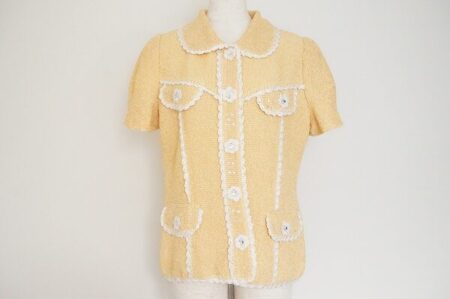 ほんわかイエローにホッとする｜ノコオーノのブラウスを買取しました