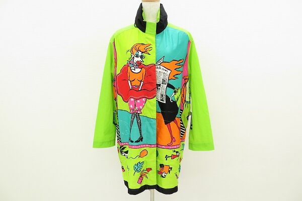 お茶目な柄使い！アルベロベロ・コートを買取させて頂きました