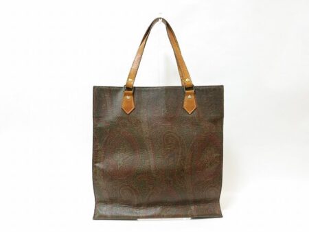 ブランドバッグは捨てないでリサイクル！エトロのバッグを買取いたしました