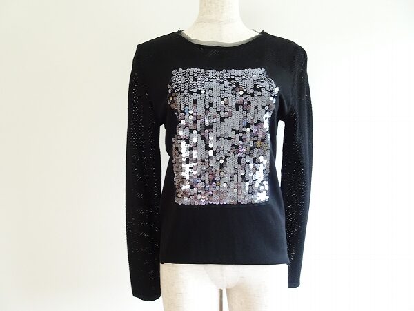 スパンコールがゴージャスなスーパービューティーのカットソーを買取しました