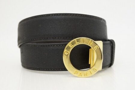 ゴールドが眩しい｜セリーヌのベルトを買取しました