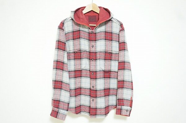 明るいチェックが可愛い！パパスの長袖シャツを買取しました