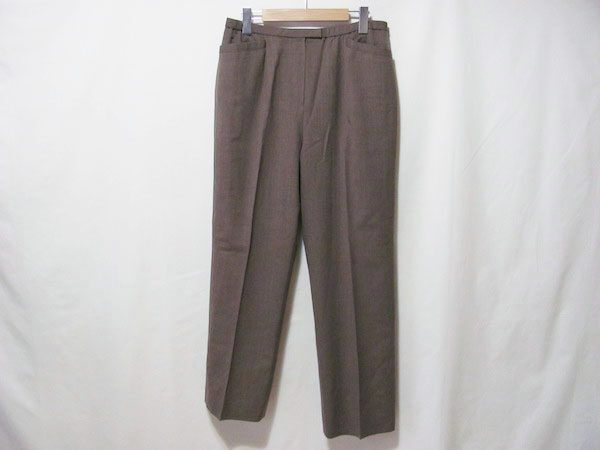 秋のパンツコーデに!レリアンのブラウンパンツを買取させて頂きました