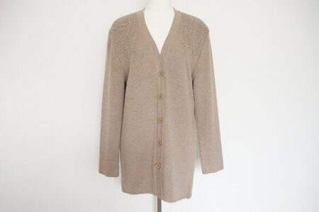 ジュンアシダのシルク混ロングカーディガンを買取させて頂きました