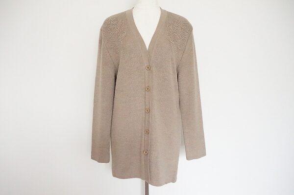 ジュンアシダのシルク混ロングカーディガンを買取させて頂きました