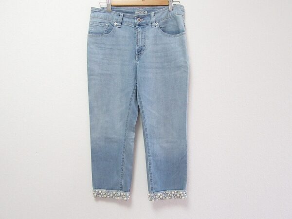 裾のパールが眩しい｜ローズティアラのジーンズを買取しました